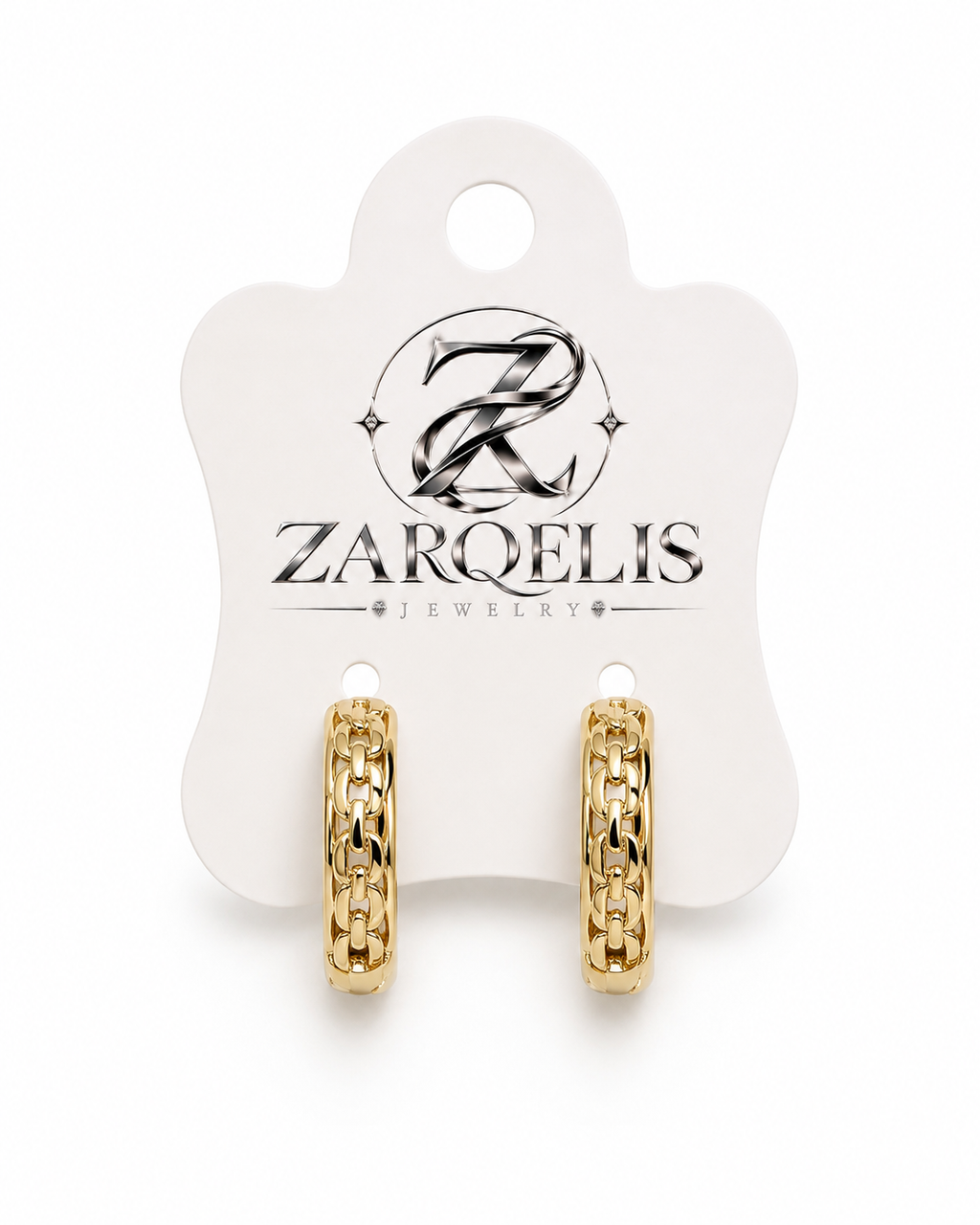 Créoles Signature Maillon – packaging ZARQELIS
