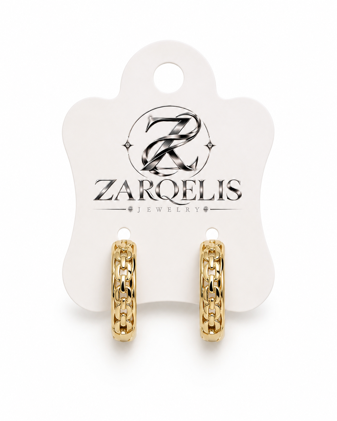 Créoles Signature Maillon – packaging ZARQELIS