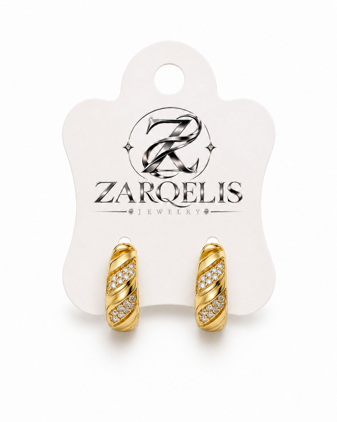 Créoles Éclat Torsadé – carte ZARQELIS
