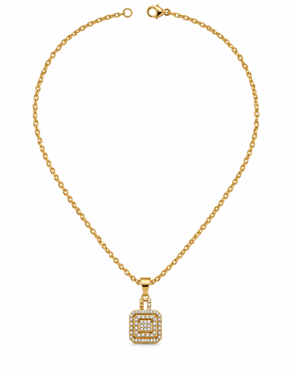 Collier Halo Royal – Vue fond blanc