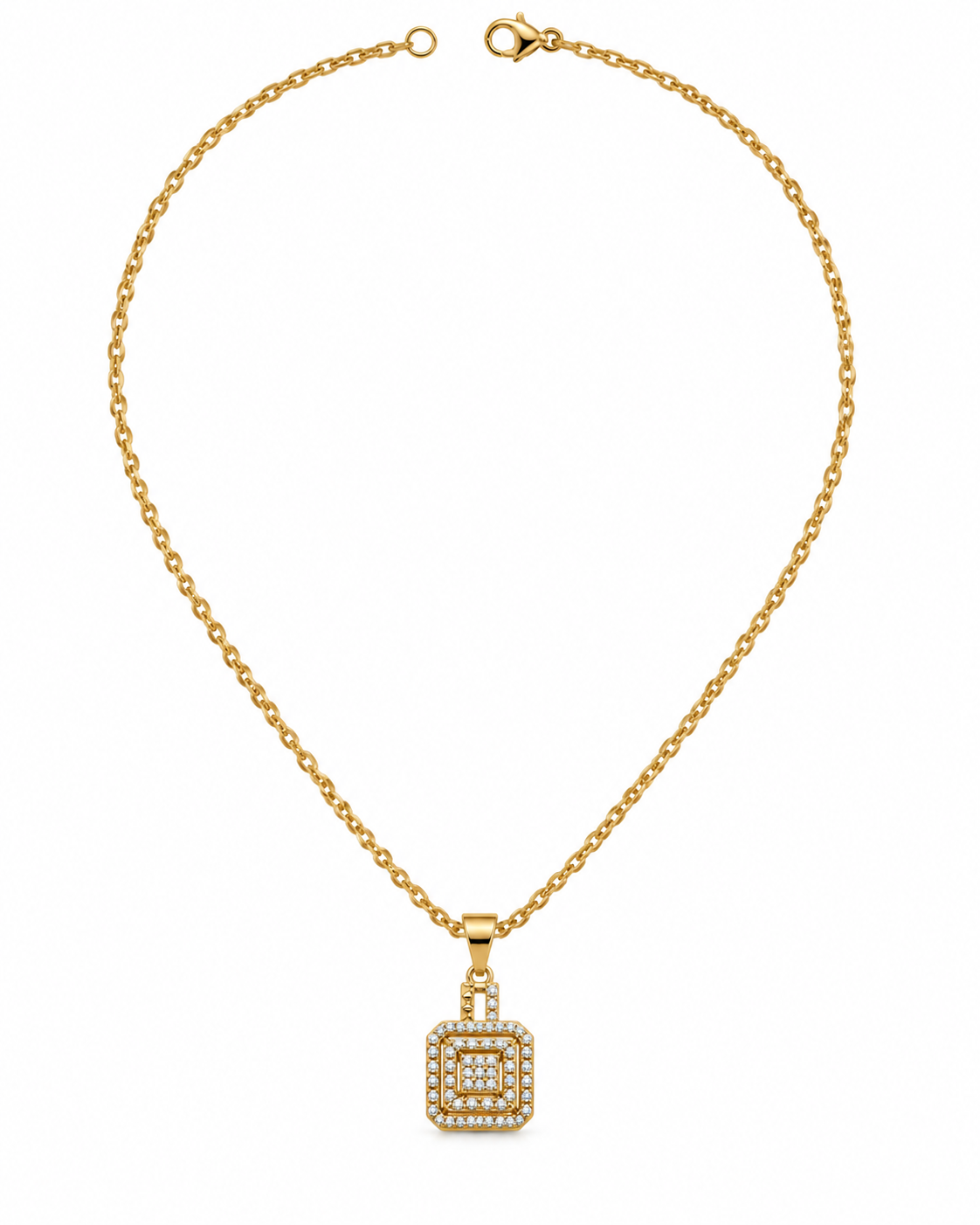 Collier Halo Royal – Vue fond blanc