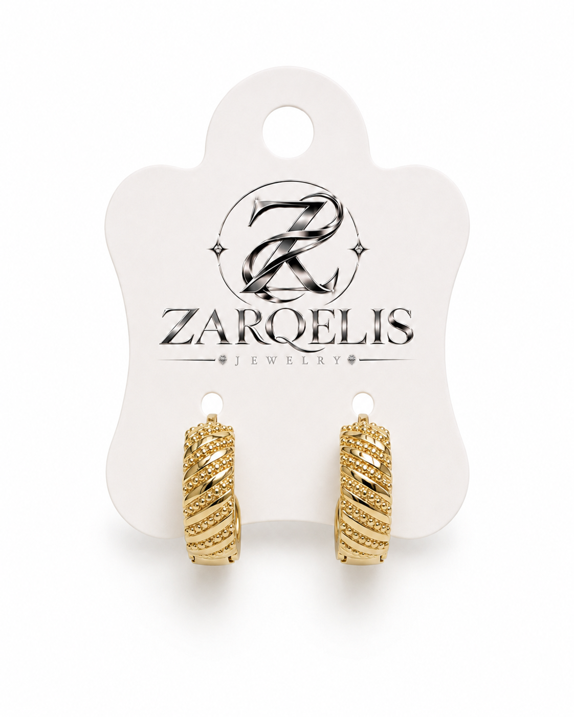 Créoles Auréa – Plaqué Or 18K